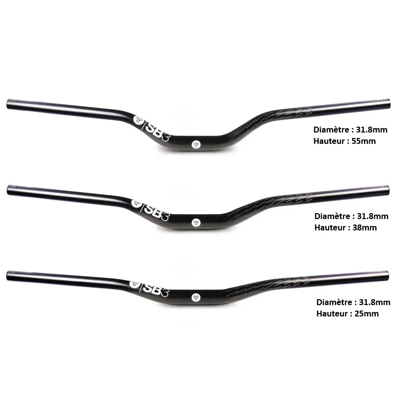 SB3 KROMA Rise 25mm Hanger 780mm czarny/szary - Image 2